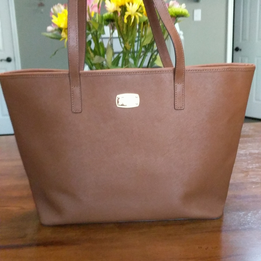 Michael Kors Brown Leather Tote